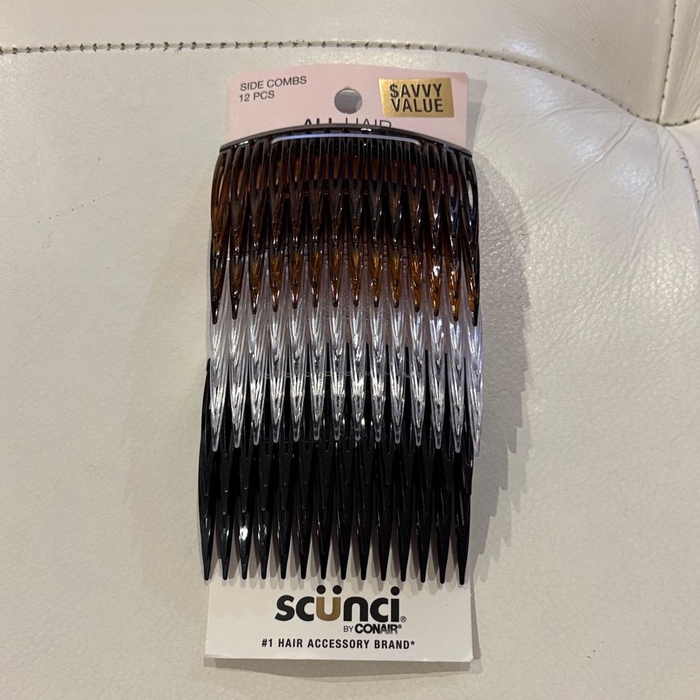 Scunci Multi-Color Side Combs Set